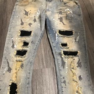 Used jeans
